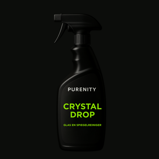 Purenity – CrystalDrop | Natuurlijk Streeploze Glas- & Spiegelreiniger