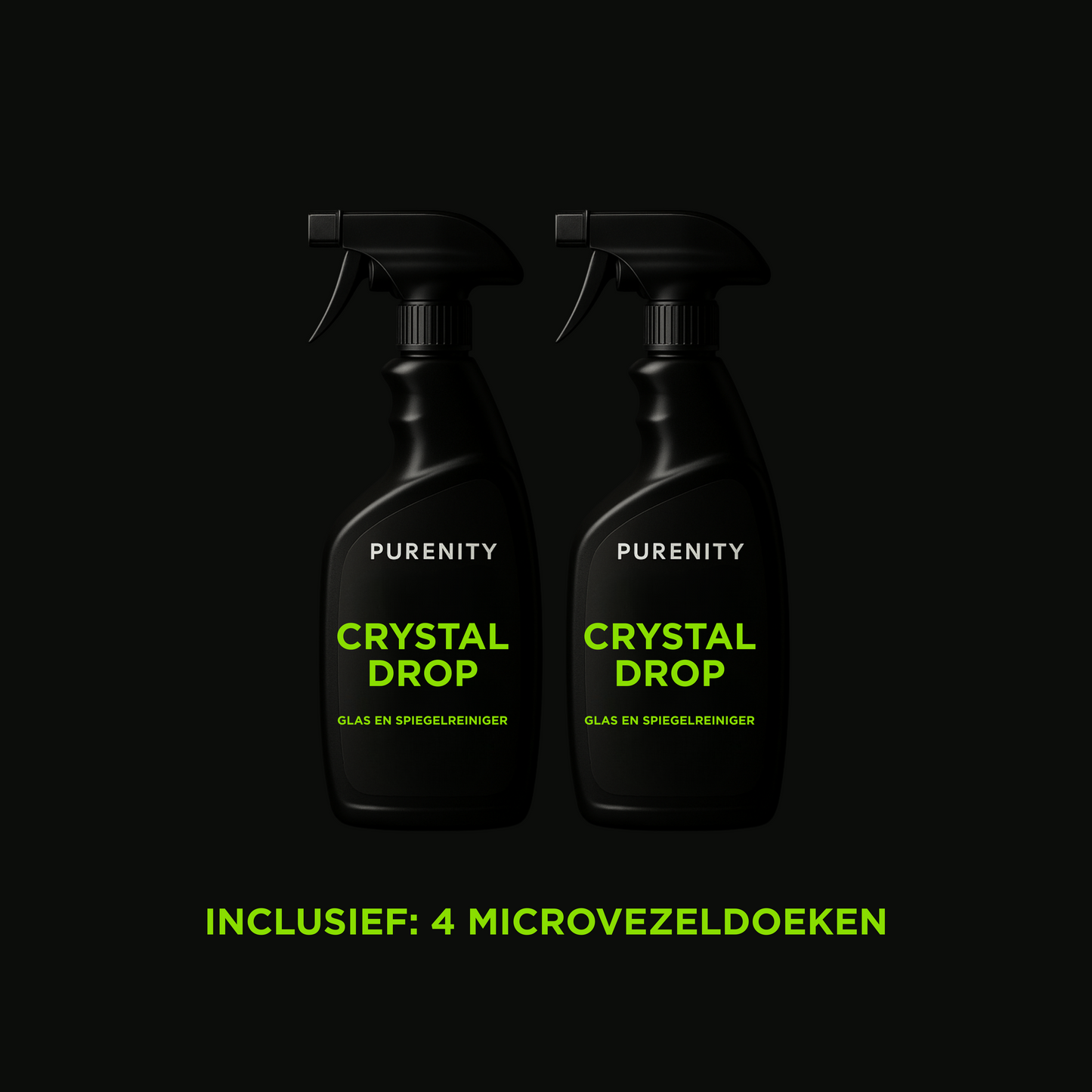 Crystal Drop Duo | 2× CrystalDrop + 4× Microvezeldoeken