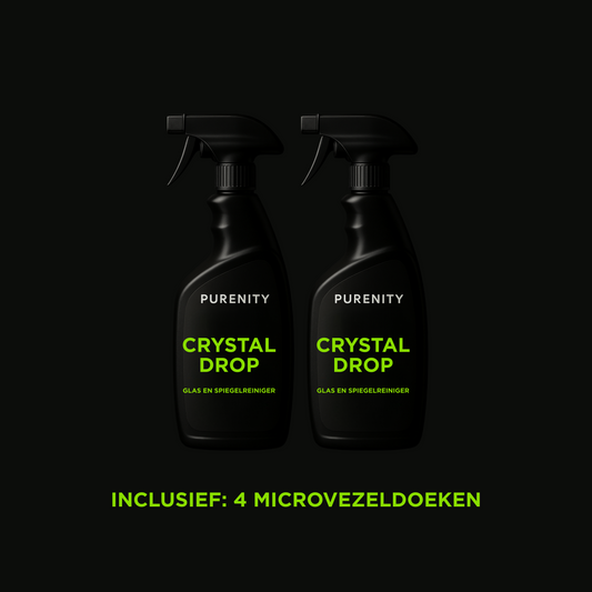 Crystal Drop Duo | 2× CrystalDrop + 4× Microvezeldoeken